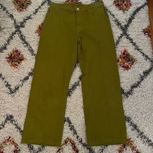 Big Bud Press Western Pants in Olive Green - size large